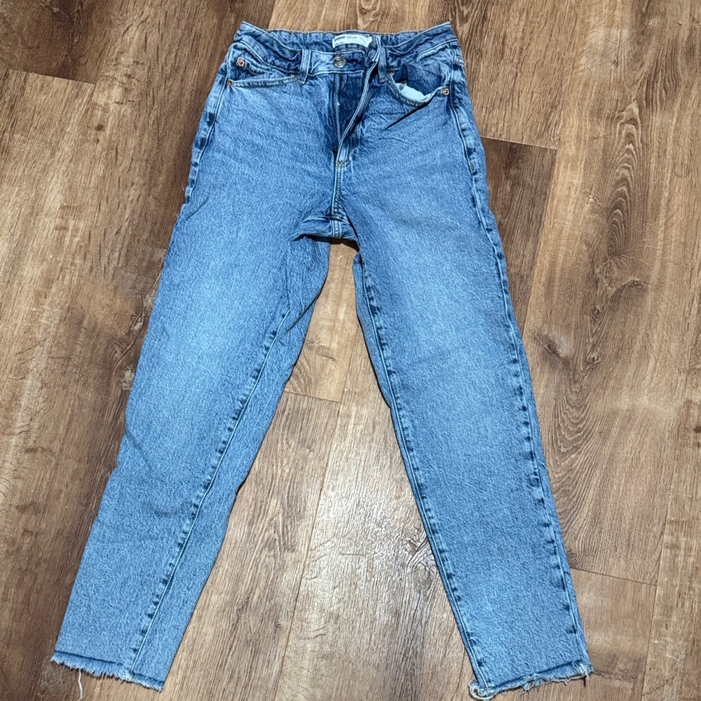 Garage Light Blue Mom Jeans